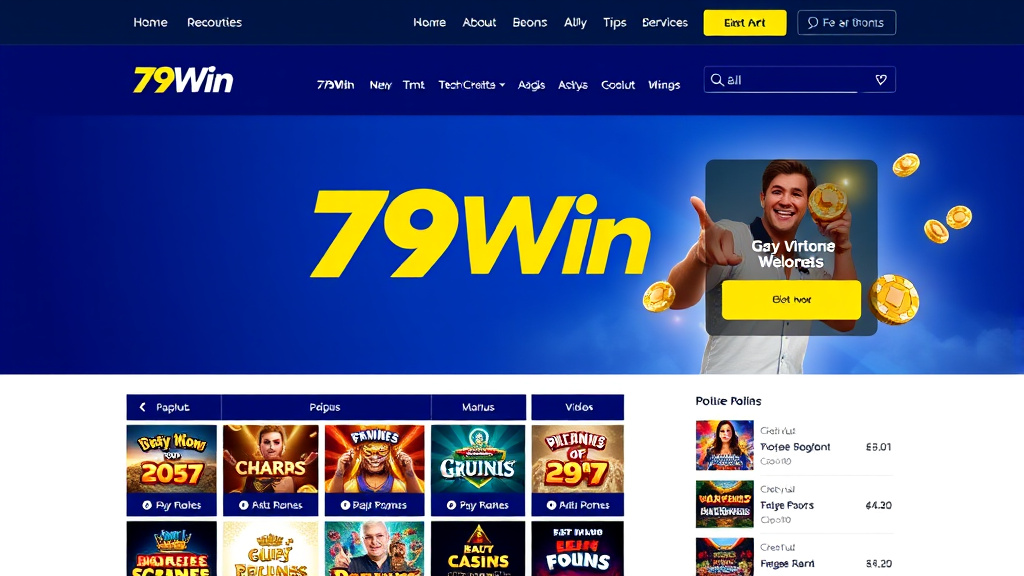 Khám Phá Casino Online 79Win – Trải Nghiệm Đỉnh Cao